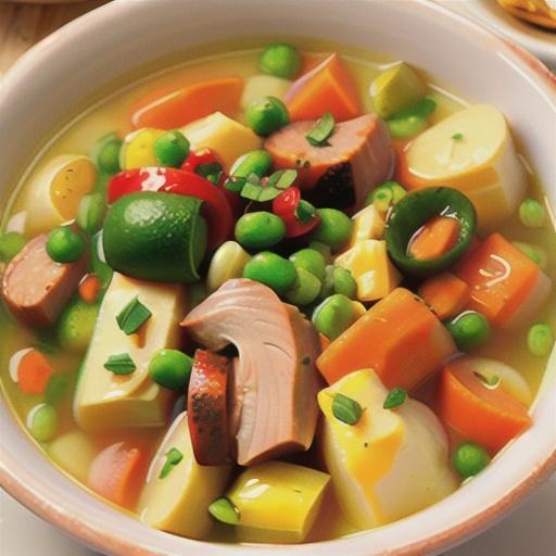 Split Pea Smoked Turkey Soup