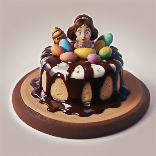 Chocolate yoghurt cake