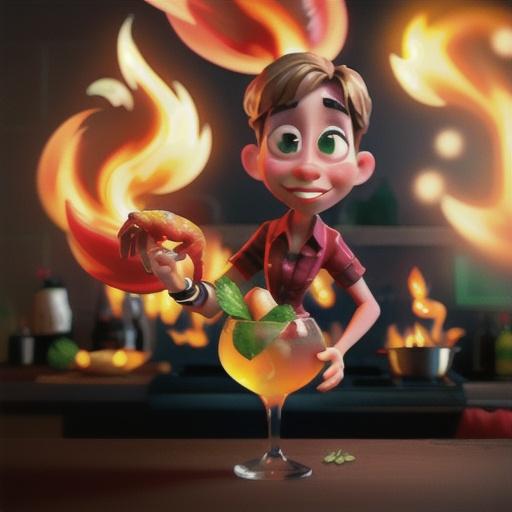 Hot and Peppery Cocktail Shrimp