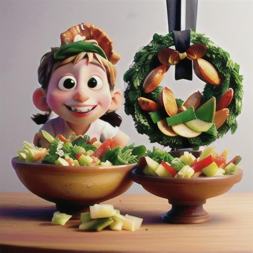 Deli Salad Wreath