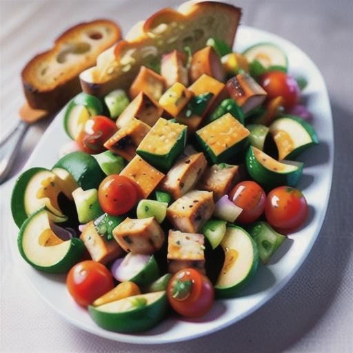 Chicken Panzanella Salad