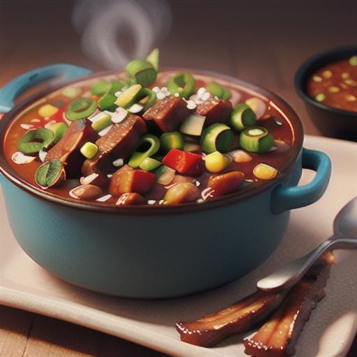 Sweet BBQ Pork Chili