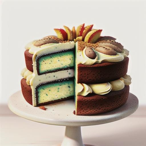 Citrus poppy seed cake