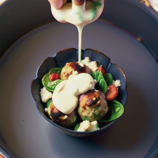 Baked Spinach, Feta, and Turkey Meatballs