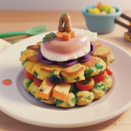 Tuna & sweet potato cakes