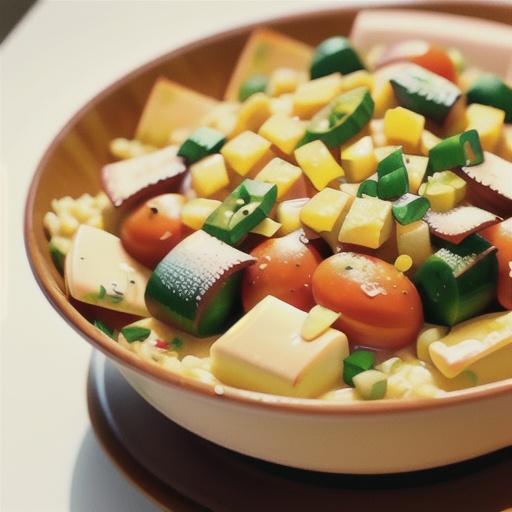 Cheesy Vegetable Risotto