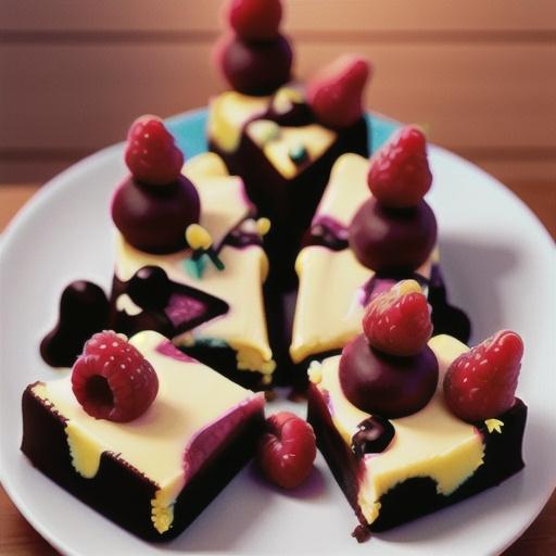 Raspberry-Swirl Cheesecake Bars