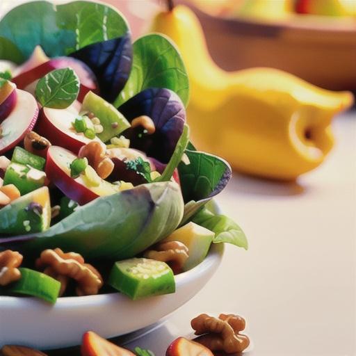 Pear and Blue Cheese Salad