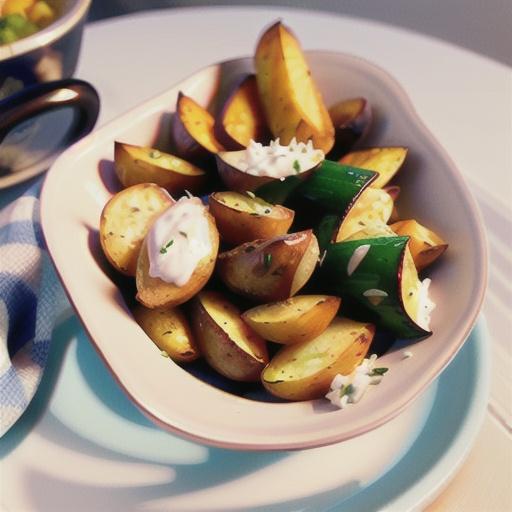 Roasted Potatoes and Carrots with Ranch Seasoning
