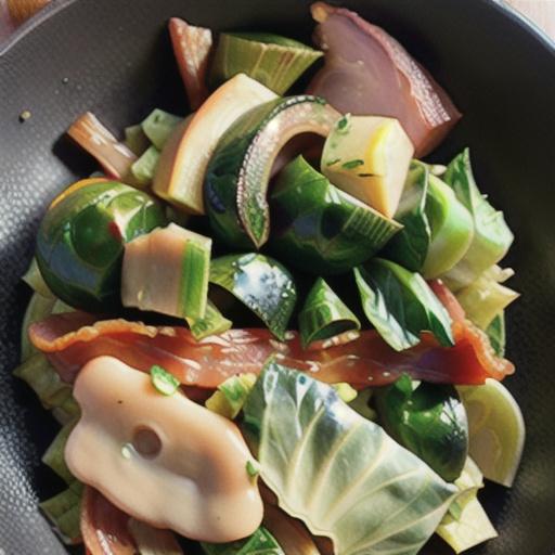 Smothered Collard Greens and Cabbage