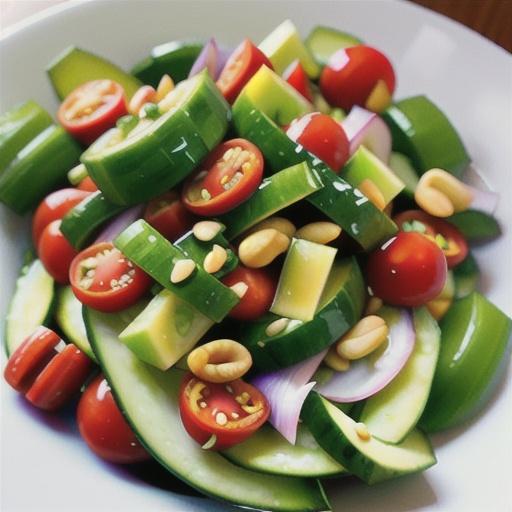 Asian Cucumber Thai Salad