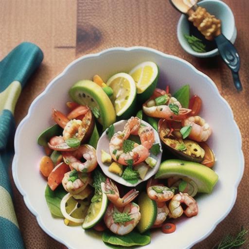 Classic Crab and Shrimp Salad