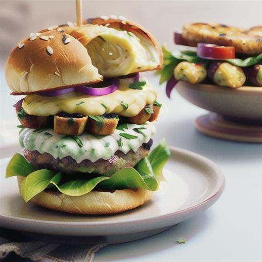 Herb Chicken Burgers