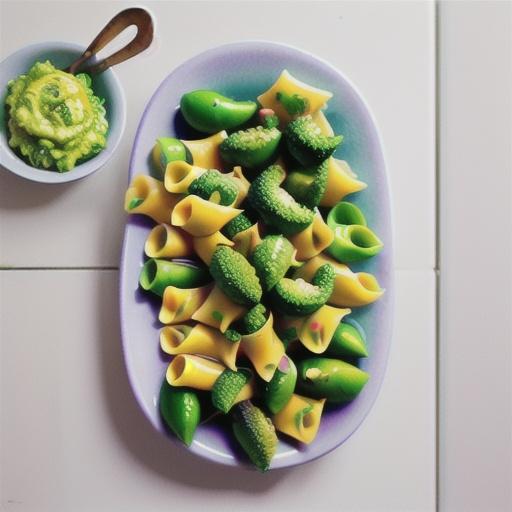 Broccoli and pea pesto agnolotti recipe