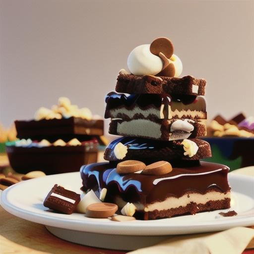 Ghirardelli One-Bowl Flourless Brownies