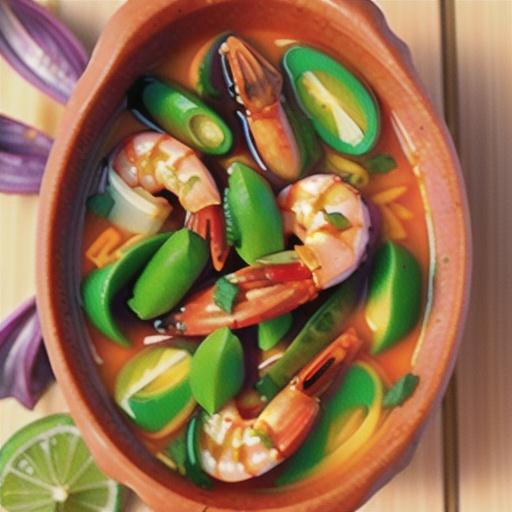 Tom Yum Soup (Spicy Thai Soup with Shrimp)