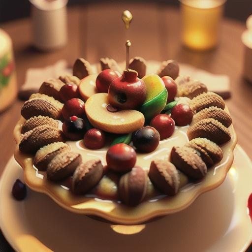 Apple Cranberry Crumble