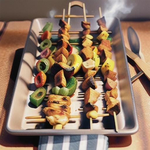 Tandoori-Inspired Oven Chicken Skewers