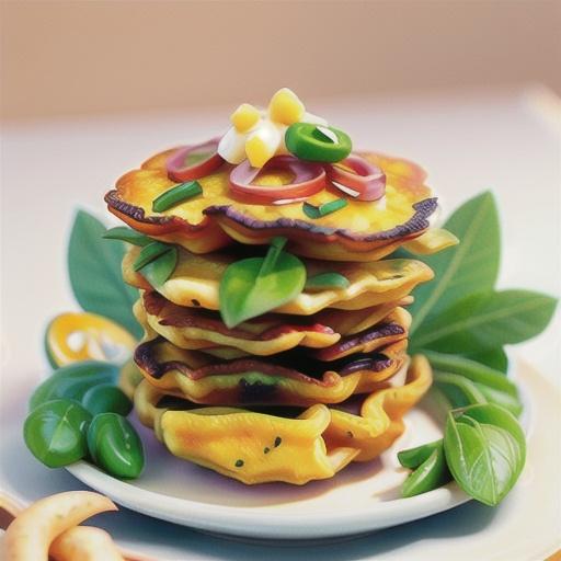 Chilli, cheese and potato fritters