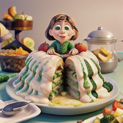 Make-Ahead Alfredo Strata