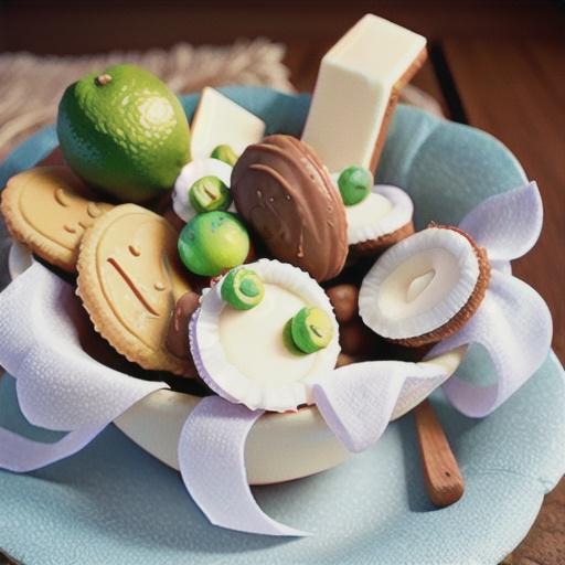 White Chocolate-Coconut Cookies