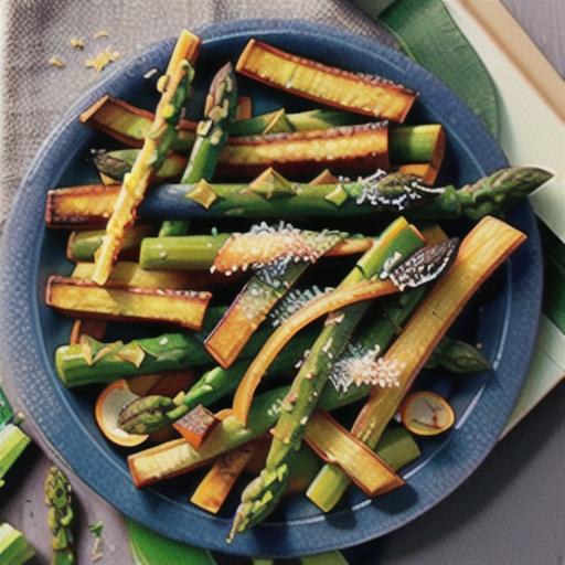 Air-Fryer Asparagus Fries