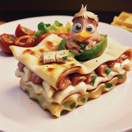 Chicken Cordon Bleu Lasagna