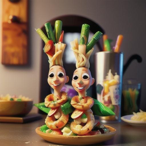 Bloody Mary Shrimp and Pasta Salad