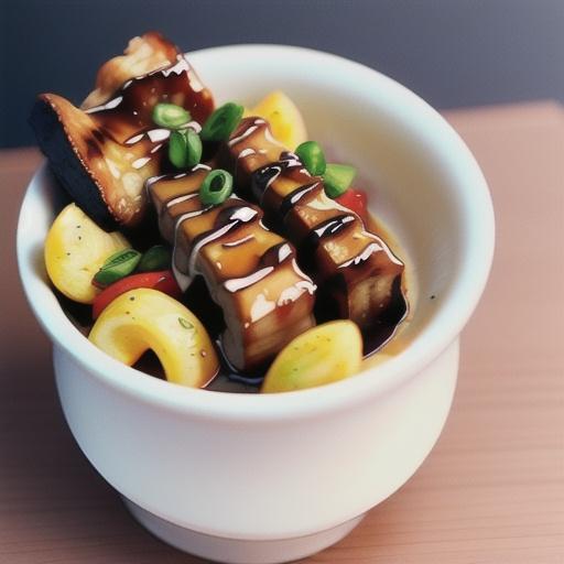 Braised caramel pork belly