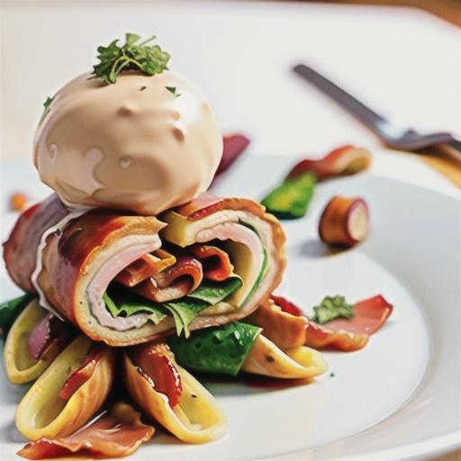 Chicken Bacon Roulades