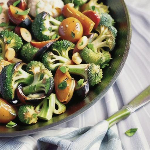 Charred Skillet Broccoli