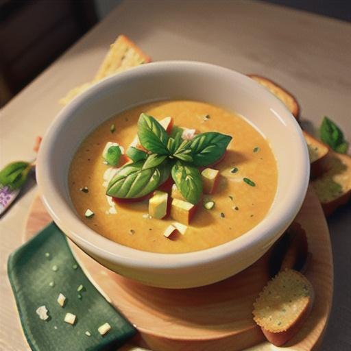 Buttercup Squash Soup with Ginger