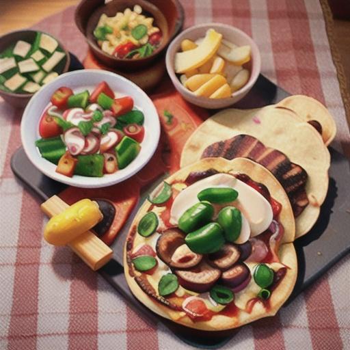 BBQ Chicken Tortilla Pizza