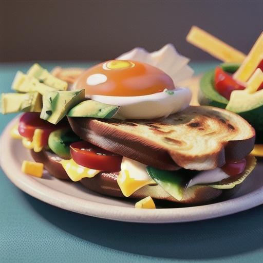 Avocado Breakfast Sandwich