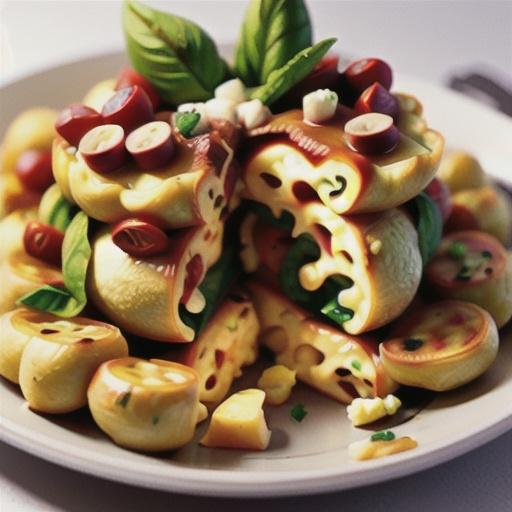 Broiled Cauliflower with Four Cheese Tomato Sauce