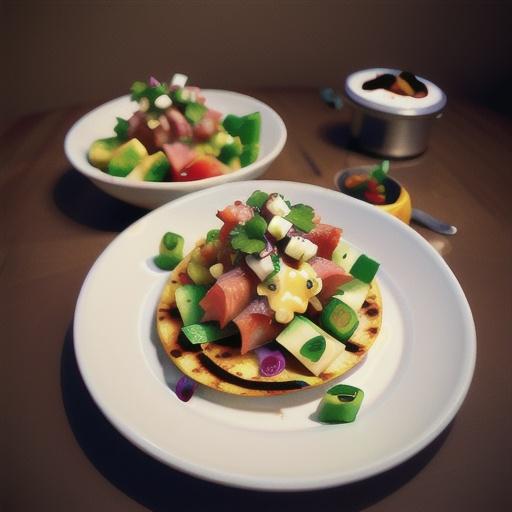 Chef Julian's Smoked Tuna Tacos