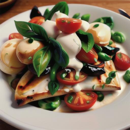 Balsamic Chicken and Fresh Mozzarella