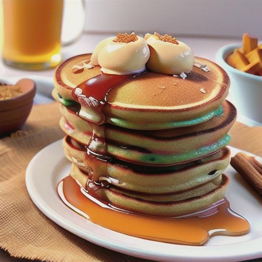 Yummy Apple Cider Pancakes