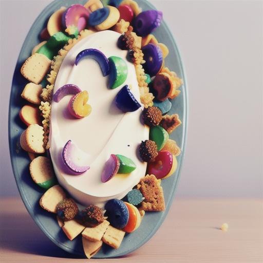 Easy Rainbow Chip Cheesecake