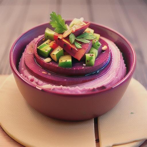 Roasted Beetroot and Garlic Hummus