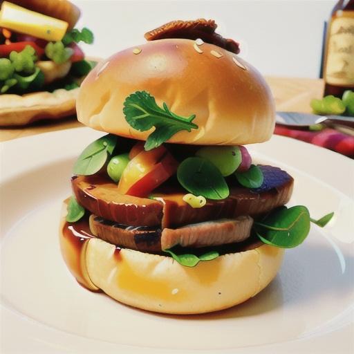 Roast beef, watercress and caramelised onion salsa