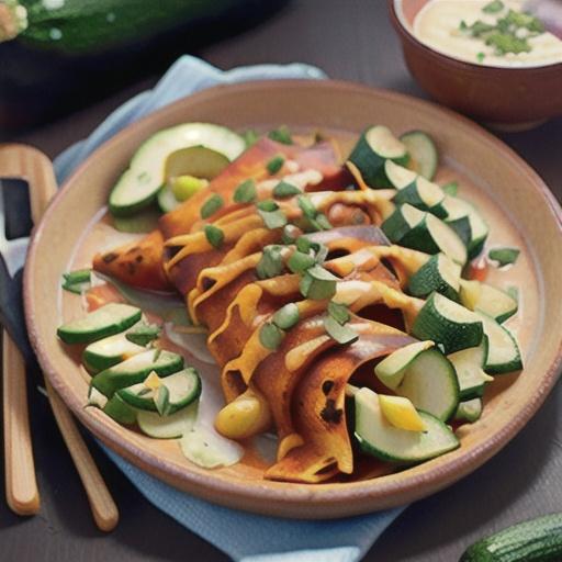 Low-Carb Zucchini Enchiladas