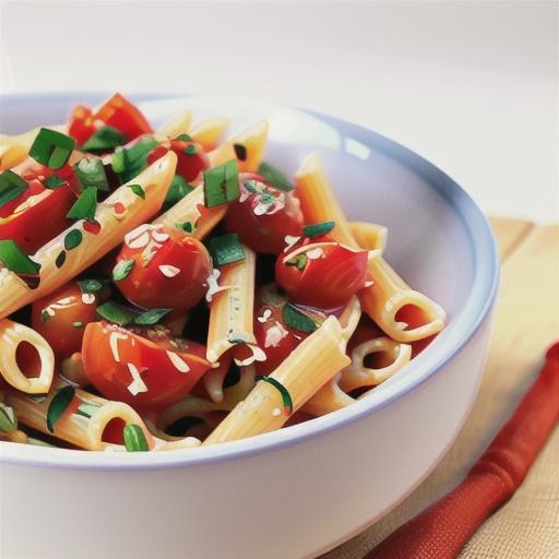 Pasta with simple tomato sauce