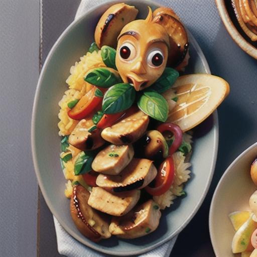 Filipino chicken adobo