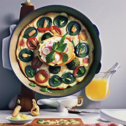 Overstuffed Herb Omelet