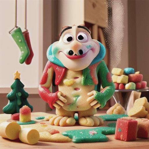 Marbled Sugar Cookie Cutouts