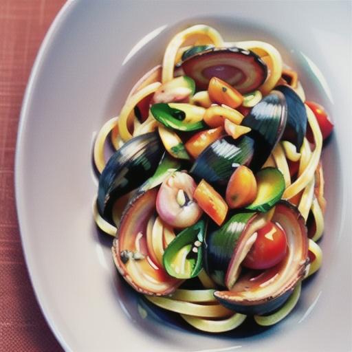 Tomato & vongoli linguine