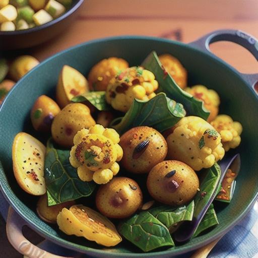 Weeknight Aloo Gobi Saag