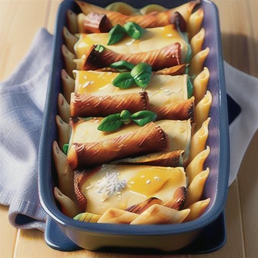 Spanakopita pasta bake