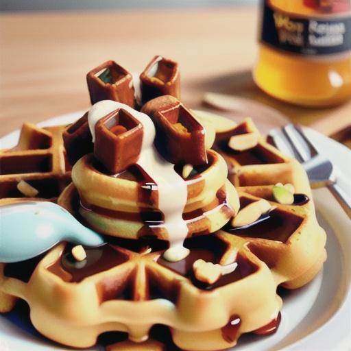 Cornmeal Belgian Waffles